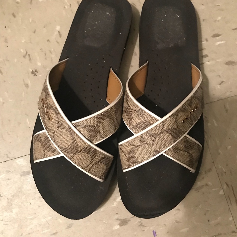 Coach sandals